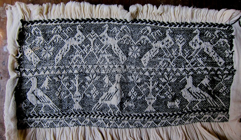 Ixtenco_embroidery_ (11 of 34).jpg - Embroidery sample used to duplicate, some of these have been passed down from the grandmothers.